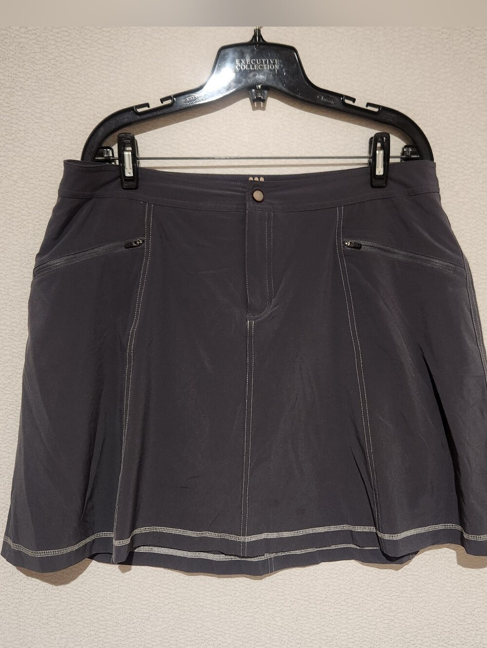 Title Nine Nimblene Skort Dark Gray Size 12 Outdoors Summer